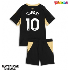 Manchester City Rayan Cherki #10 Dětské Venkovní dres komplet 2026-27 Krátký Rukáv (+ trenýrky)